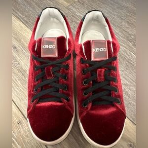 Kenzo velvet sneakers
